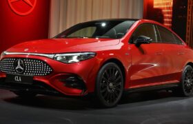 Új Mercedes CLA 2025: Massive 491 mérföldes tartomány a Mercedes új kis szalonjához