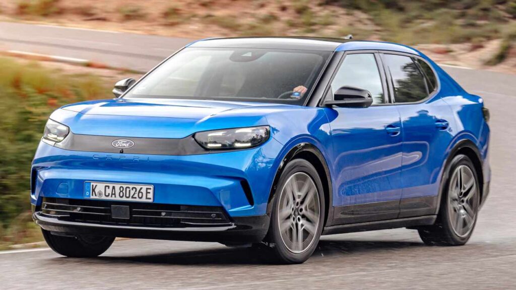 Skoda Enyaq - front tracking