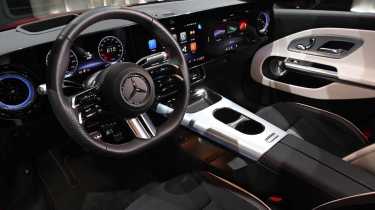 Új Electric Mercedes CLA - Belső 